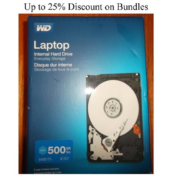 WD Laptop Internal Hard Drive (Unopened Box), $45 @ Best Buy - Picture 1 of 5